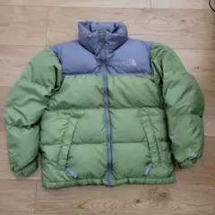 THE NORTH FACE キッズダウンコート 130cm グリーン/グレー