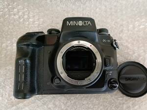 【1円スタート】Minolta α-9 a-9 a9 @9 35mm Film Camera ミノルタ　カメラ 中古 ジャンク扱い