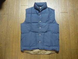 新品タグ付　SIERRA DESIGNS　シエラデザイン　DOWN SIERRA VEST　ダウンベスト　60/40クロス　ネイビー　サイズM