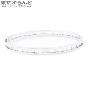 101754293 ブルガリ BVLGARI B-zero1 ビーゼロワン ブレスレット SM ホワイトゴールド K18WG バングル レディース 仕上済