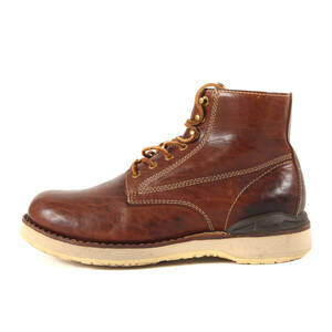 visvim ビズビム サイズ:27.0cm VIRGIL BOOTS-FOLK / ヴァージル バイソンレザー ブーツ クレイ US9 シューズ 靴