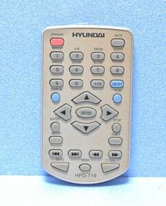 HYUNDAI　DVDプレーヤ　HPD-719用　リモコン HPD-719