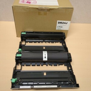 y082901r DR-24J ドラムユニット ブラザー brother 用 2本 セット TN-29J 対応 ドラム ブラック DR24J ドラム 互換