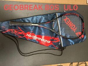 YONEX GEOBREAK 80S 赤　UL0 カバー付き　ソフトテニス　ラケット