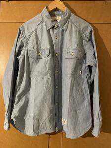 WTAPS 24FW CB SHIRTS INDIGO XLサイズ