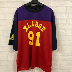 即決 X-LARGE エクストララージ FOOTBALL TEE XL