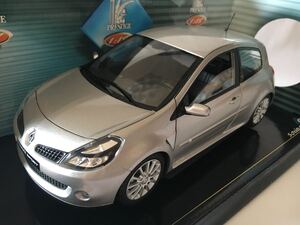 ◇ルノー クリオRS シルバー◇1/18 SOLIDO ソリド 新品 Renault Clio ルーテシア