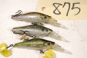 メガバス　MEGABASS　スモルト　SMOLT　３個　セット　８７５