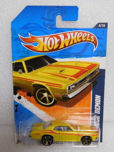 ★　ホットウィール　★　HOTWHEELS　★　STREET　BEASTS　★　71　DODGE　DEMON　★　71　ダッジ　デーモン