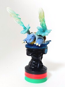 ☆リアル精密!海洋堂 KAIYODO ポケットモンスター ポケモン バトルフィギュアⅡ「カメックス」彩色済 完成品 ジオラマ フィギュア 模型