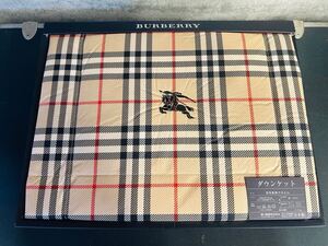 新品未使用箱付き★BURBERRYバーバリー　ノバチェック　羽毛肌掛け布団　ダウンケット　羽毛肌掛け布団　ダウン50%フェザー50%