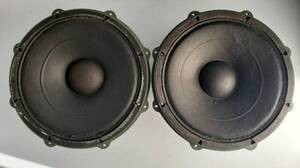 【2個セット スピーカーユニット】 Pioneer PW-30C Woofer 30cm 20W 16Ω ウーハー/ウファー ペア パイオニア オーディオ 音出し確認済