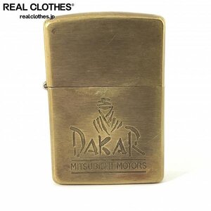 ZIPPO/ジッポー DAKAR MITSUBISHI MOTORS ダカール 三菱自動車 1993年製 /UPK