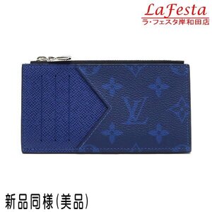 ◆ 本物 新品同様 ◆ LV ルイヴィトン ヴィトン タイガラマ コバルト コインカードホルダー コインケース カードケース 保存袋 箱 M30270