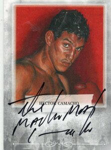 2009 Sports Kings LP Boxing ボクシング AUTOGRAPH 直筆サイン カード HECTOR CAMACHO ヘクター・カマチョ 新品ミント状態