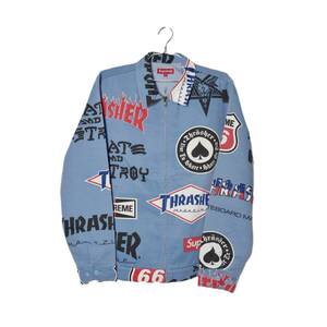 SUPREME シュプリーム 15SS Work Jacket スラッシャー マルチロゴワークジャケット Lサイズ　新品タグ付き