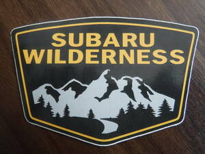 ◆新品Ｕ.Ｓ.純正スバル【ＳＵＢＡＲＵ】輸入3.5" Wilderness ステッカー限定品◆送料230円～