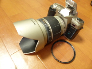 ペンタックス　AF　タムロン　28-200㎜F3.8-5.6　LD　マクロ　フード付+オマケ（MZ-7ボディ）