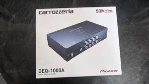 carrozzeria カロッツェリア DSPユニット　DEQ-1000A デジタルプロセッサ USB タイムアライメント　完動品　1円スタート