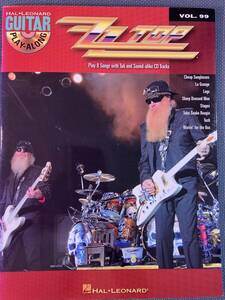 ZZ TOP GUITAR PLAY ALONG CD付き TAB譜付きギタースコア (ZZトップ）