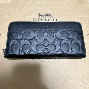 未使用品　coach 長財布　1