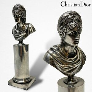 希少Vintage ヴィンテージ　Christian Dior クリスチャンディオール ギリシャ神話シルバー ガスライター インテリアオブジェ アンティーク