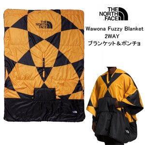 USAモデル ノースフェイス ワオナ ファジー ブランケット 2Way ポンチョ THE NORTH FACE Wawona Fuzzy Blanket　キャンプ 車中泊 /ja601