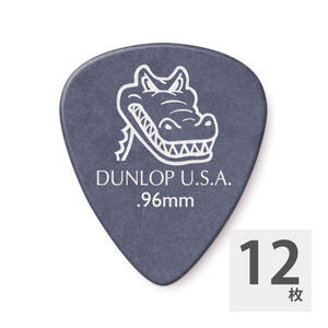 JIM DUNLOP 417R GATOR GRIP STD VIOLET 0.96 ピック×12枚