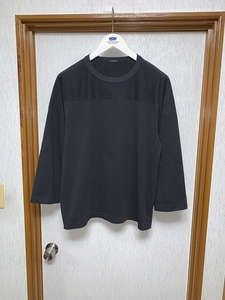 2 comoli フットボールTシャツ