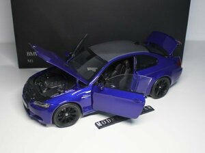 ▲入手困難！京商 1/18 BMW E92 M3 Coupe Blue Kyosho