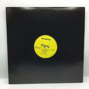 プロモ ◇ EBONY / MOVING ON ○12inch BOSS UP RECORDS