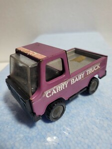 昭和レトロ ブリキ トラック CARY BABY TRUCK キャリーベビートラック 車 おもちゃ 日本製 当時物 食玩 ハニー C 