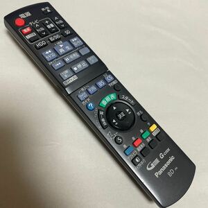 J8285 ジャンク　部品取り　電池蓋などに　Panasonic パナソニック BD リモコン N2QAYB000472