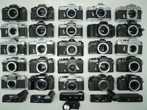 ★MF一眼など★TOPCON/PETRI/YASHICA/Konica/RICOH/OLYMPUS/SIGMA/ 等 計:30点まとめ【ジャンク品】31200