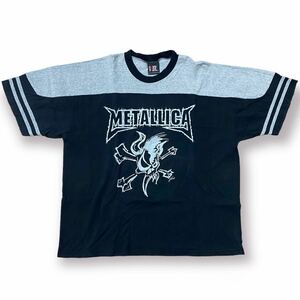 METALLICA FOOTBALL VINTAGE T-Shirt 2003 メタリカ フットボール ヴィンテージ Tシャツ USA製 90s ビンテージ nine inch nails NIRVANA