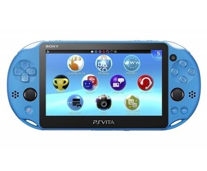 【新品】【即納】　PlayStation Vita Wi-Fiモデル アクア・ブルー(PCH-2000ZA23) 本体 ソニー