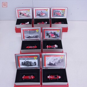 イクソ/ホットウィール 1/43 フェラーリ ディーノ 246 #50/125 F1 #8/312 B #12/312 B2 #5 等 まとめて7台セット ixo HotWheels【20