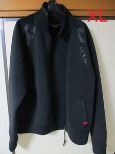 Schott N.Y.C Jacket 黒 サイズ:XL ショット ジャケット ウエットスーツ素材 匂いあり 検）shott shot