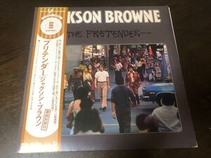 ジャクソンブラウン　プリテンダーJackson Browne The Pretender 帯付 LP Ｐ１０２４６Ｙ　美品