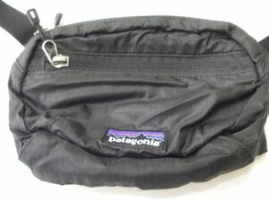 S24 Patagonia Lightweight Travel Mini Hip Pack 黒 軽量でとても便利！　新品未使用