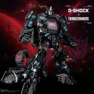 新品未開封 G-SHOCK × TRANSFORMERS トランスフォーマー マスターネメシスプライム レゾナントモード (G-SHOCKセット)