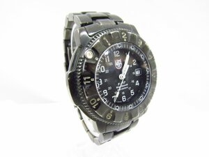 1円スタート LUMINOX F-117 NIGHT HAWK ルミノックス ナイトホーク クォーツ式 1スタ ジャンク品 ◆1408