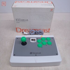 動作品 DC ドリームキャスト アーケードスティック HKT-7300 セガ SEGA 箱付【20