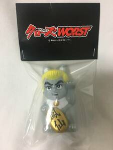 新品 2021 クローズ30周年記念 クローズ WORST x ゴッコ堂 x リアルヘッド まね気合田くん ミニソフビ 鳳仙 (L-4-1)