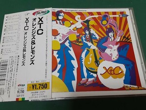 XTC◆『オレンジズ＆レモンズ』日本盤CDユーズド品