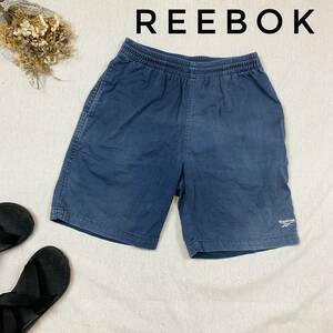 大人おしゃれ♪ 渋い　Reebok ハーフパンツ　綿パンツ　短パン　色褪せがおしゃれ♪　Lサイズ　キャンプ　トレッキング　スポーツパンツ