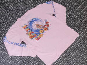 ♪CROPPED HEADS(クロップドヘッズ) MAIKO SURF(マイコサーフ)◆長袖Tシャツ◆カラー：ピンク◆SIZE：S 未使用(ラスト１点物)