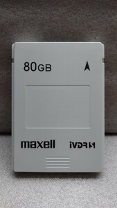 ■マクセル/maxell■ iVDR-S カセットハードディスク【iv】M-VDRS 80GB 動作品 