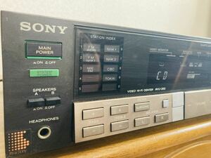 SONY VIDEO HI-FI CENTER AVU-250 簡易動作確認済み