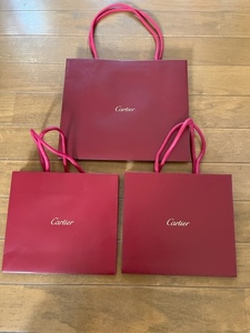 Cartier★カルティエ★ショッパー３枚★新品